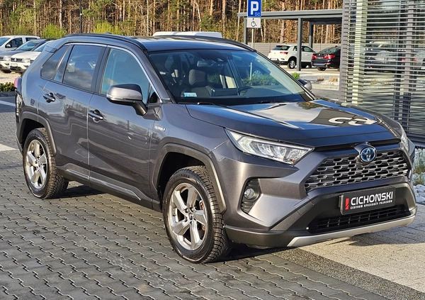 Toyota RAV4 cena 93900 przebieg: 178992, rok produkcji 2019 z Szlichtyngowa małe 742